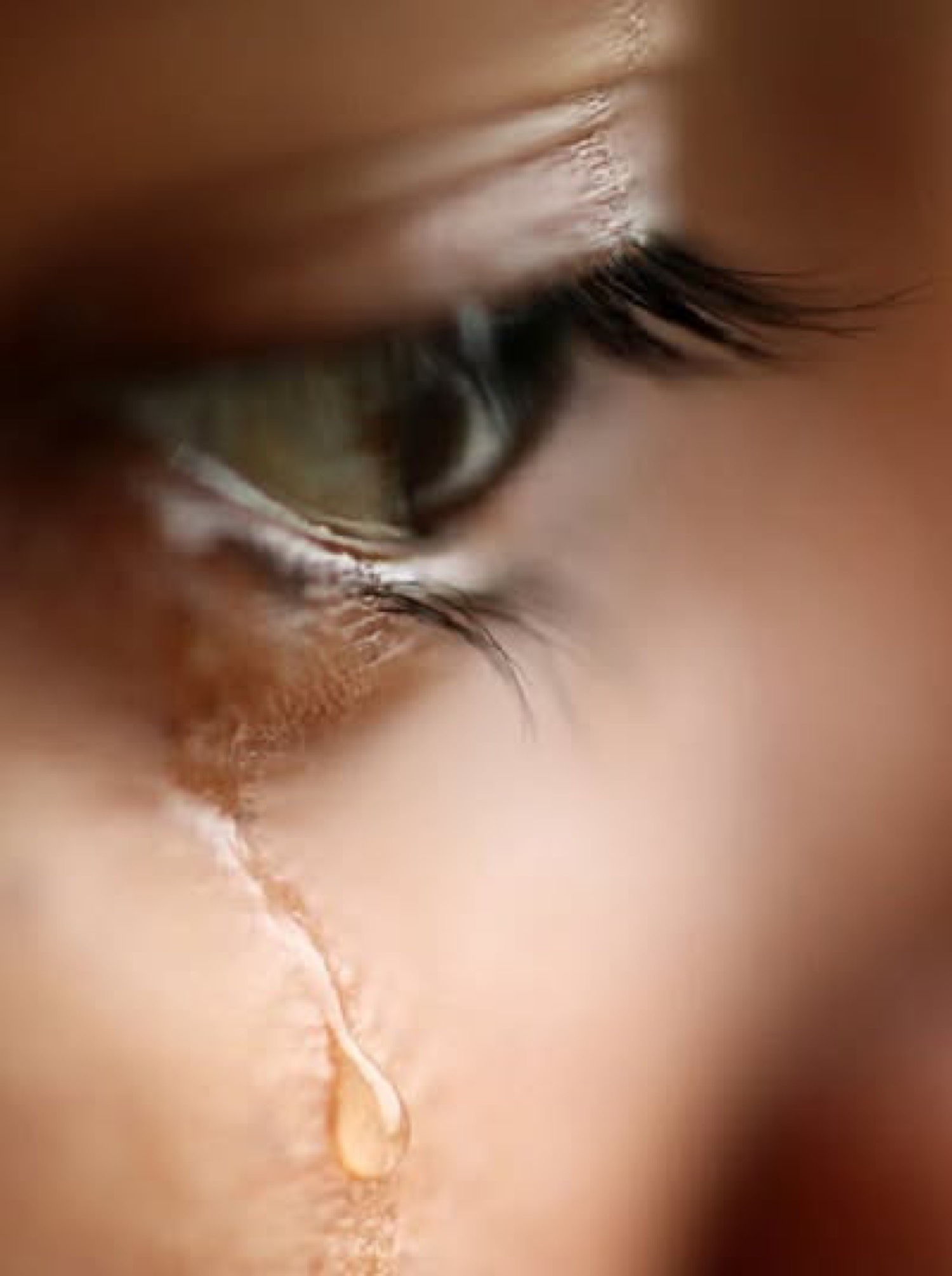 A single tear